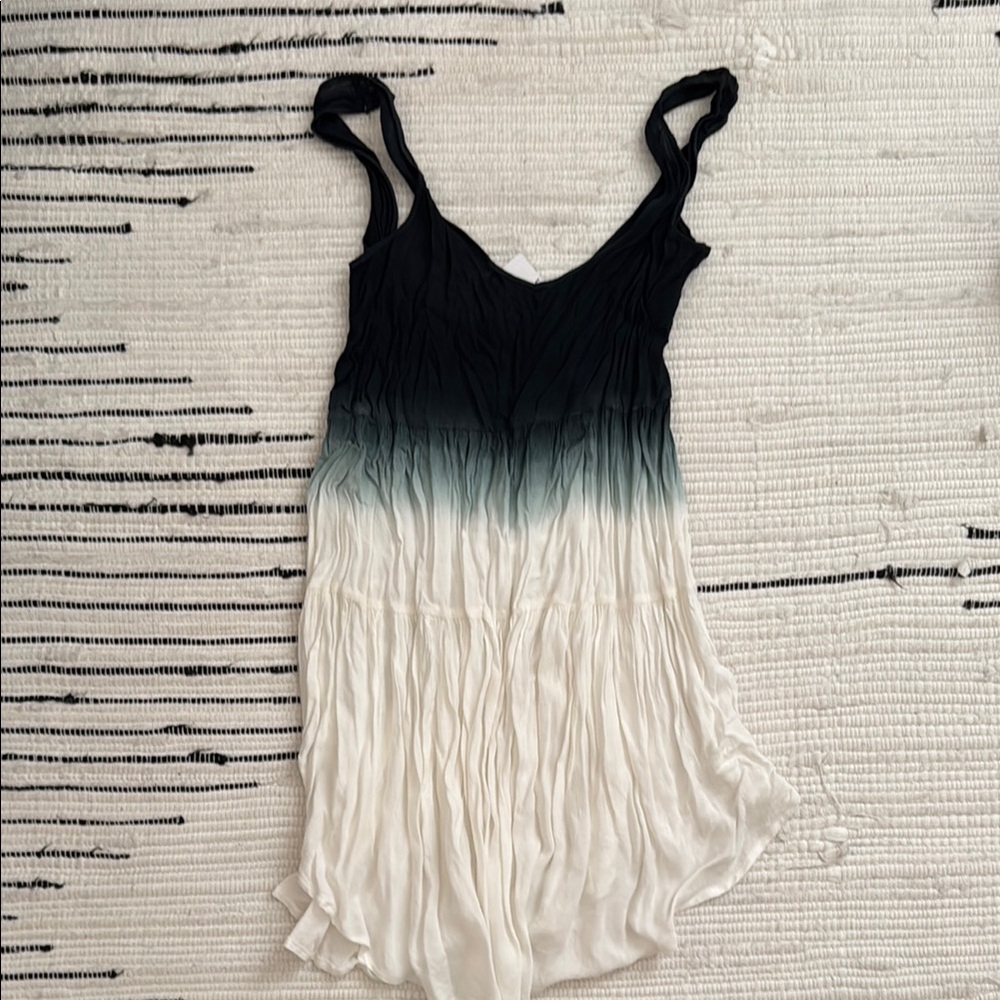 Blue and White Ombre Dress